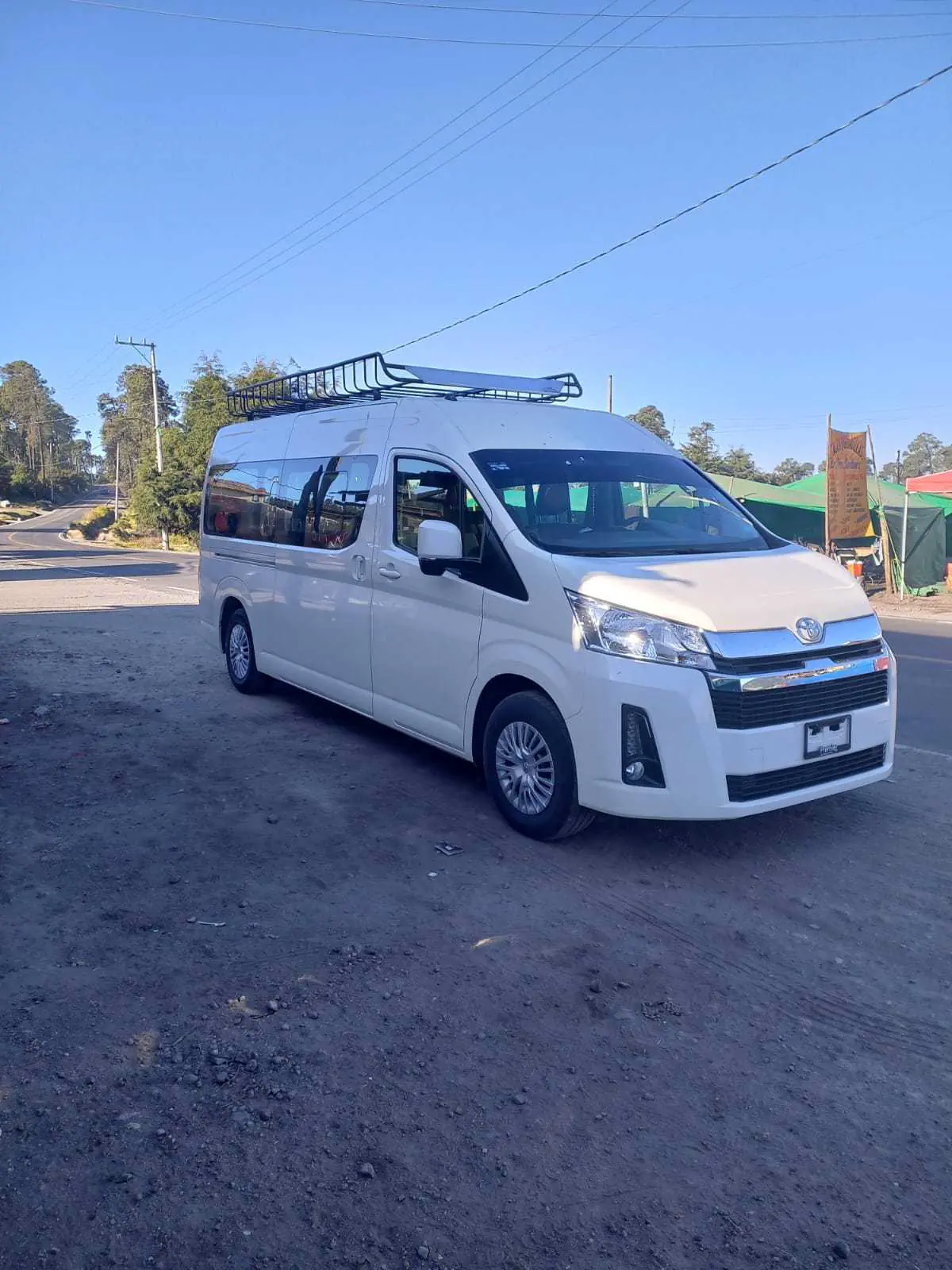 Van en ruta escénica